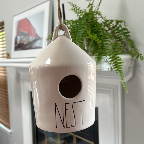 RAE DUNN Ceramic NEST Bird House - Picture 6 of 9